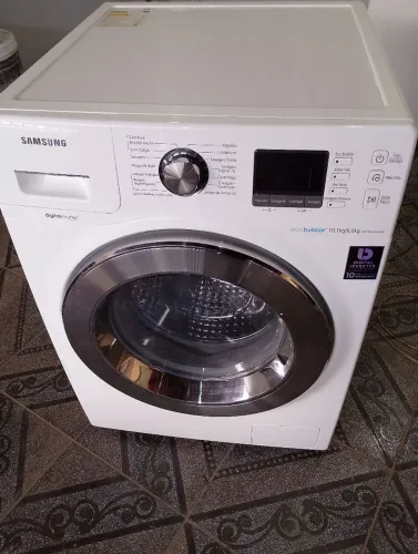 LAVA E SECA SANSUNG 10.1KG BEM CONSERVADA SILENCIOSA TOP FUNCIONANDO PERFEITAMENTE