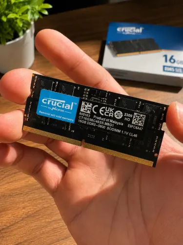 Memória ram 16gb DDR5 Crucial 5600mhz