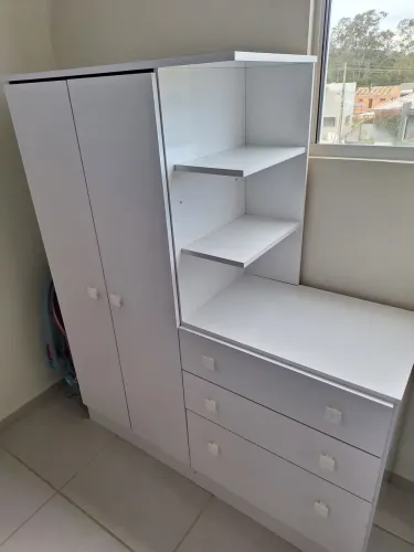 Guarda-Roupa Infantil Conjugado com Cômoda