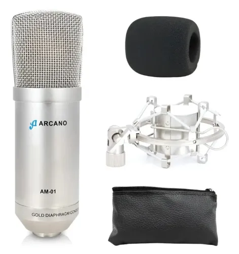 Microfone Condensador Arcano AM-01