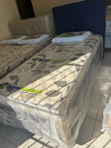 Cama Box Solteiro - Nova