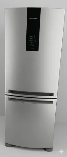 Geladeira Brastemp Inverse Inox 447L Frost Free A+++ Econômica