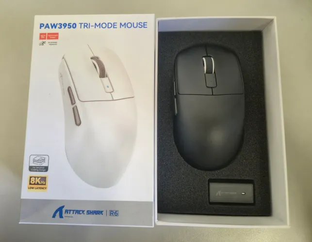 Mouse gamer Attack Shark R6