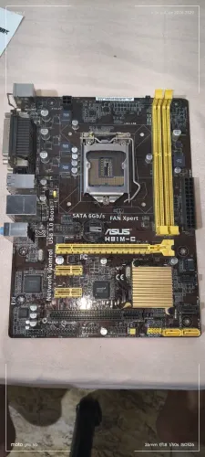 Placa mãe h81m-c (defeito)