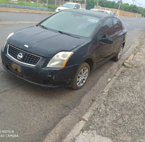 Nissan Sentra 2.0 2009 Farol Capo Motor Airbag Cambio Mecanica Suspensão Porta Sucata