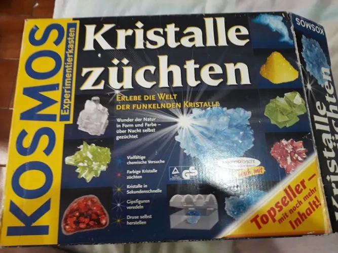 Kit criador de cristal   kristalle zuchten