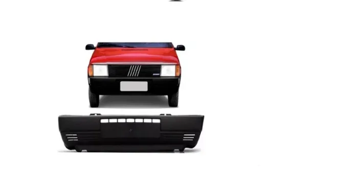 Para-Choque Dianteiro Fiat Uno Preto  Ano:1984/2004 