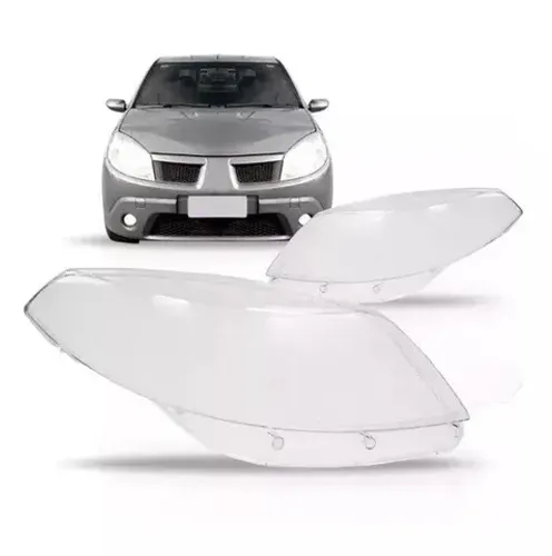 Lente Farol Renault Sandero 2007 2008 2009 2010 2011