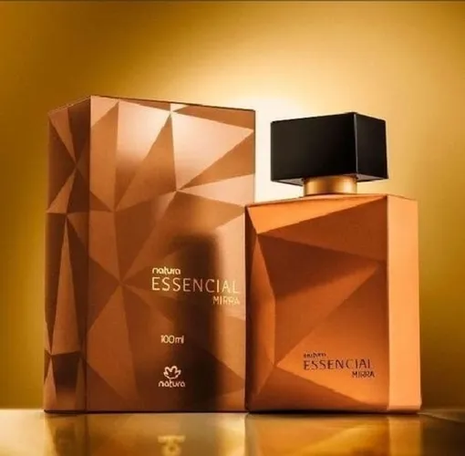 Perfume Essencial Mirra, deo parfum masculino 100 ml natura