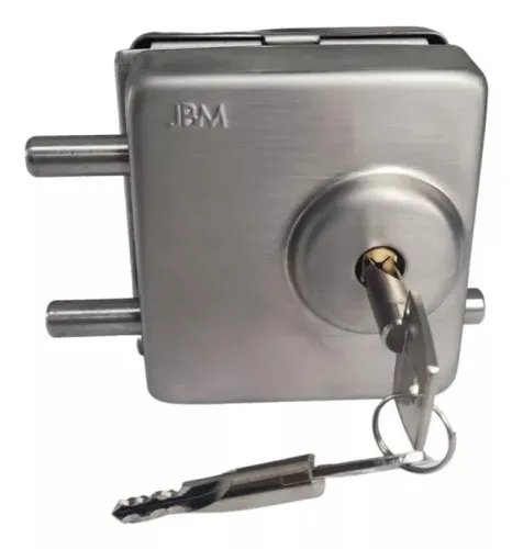 Fechadura Auxiliar Tetra Chave P/ Porta de Vidro