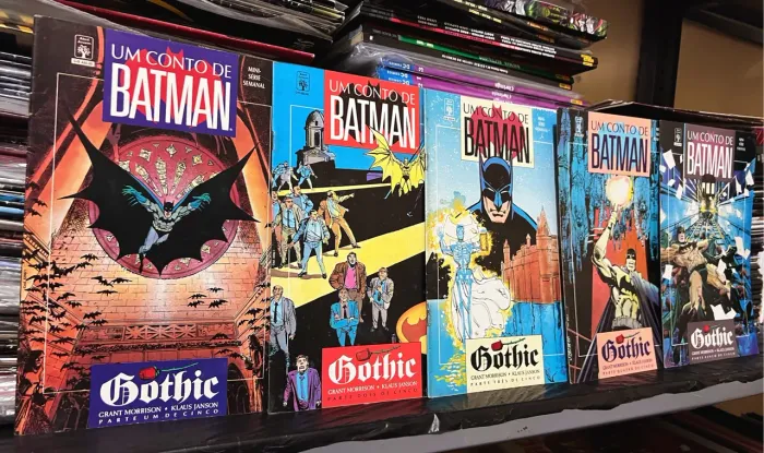 Batman Gothic Completa de 1991 um conto de Batman editora abril
