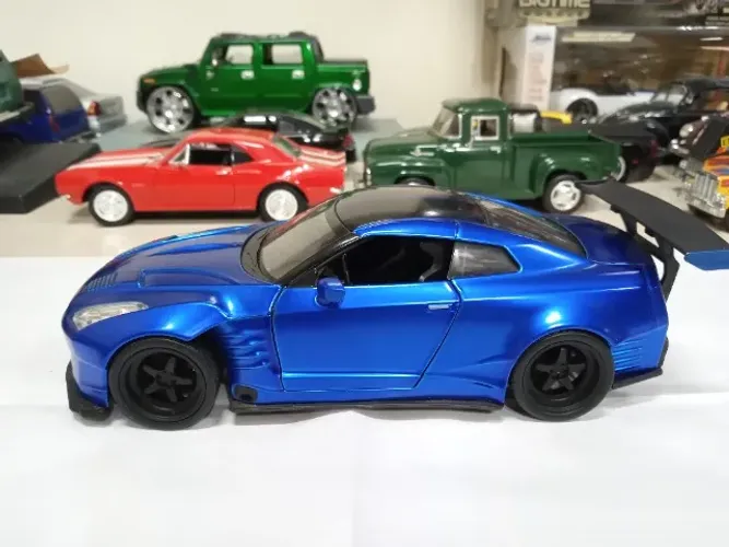 Miniatura Nissan Gtr R35 2009 1/24 Jada Velozes