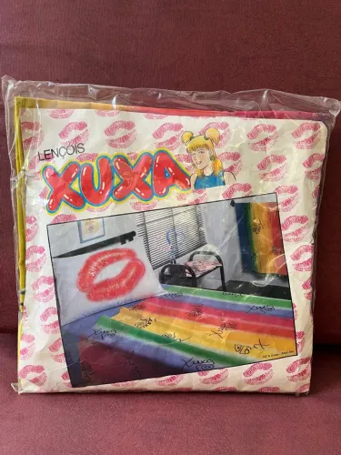 Lençol de Cama Xuxa - Novo e na embalagem!