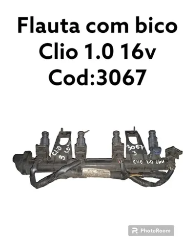 Flauta com bicos clio 1.0