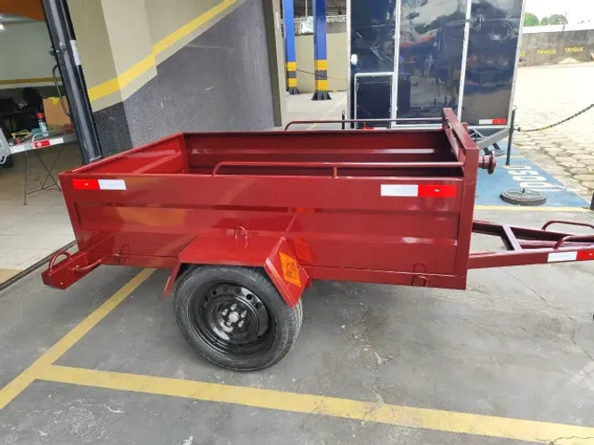 Reboque rodoviário para carga 1E