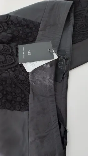 Calça couro clé concept 38