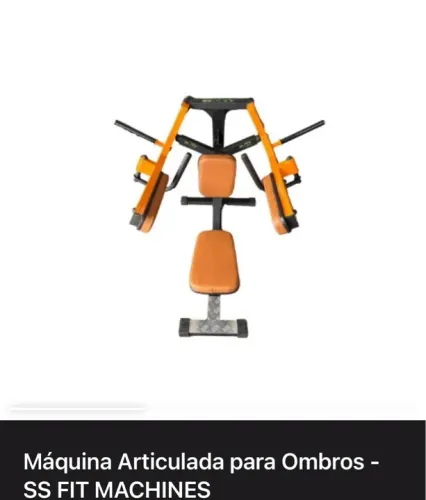 Máquina Articulada para Ombros - SS FIT MACHINES