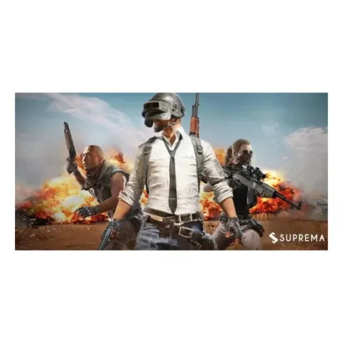 Mousepad Gamer Suprema SMP10 Pubg 700X350X3mm (Speed) - WZetta