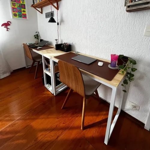 Mesa + Prateleira industrial