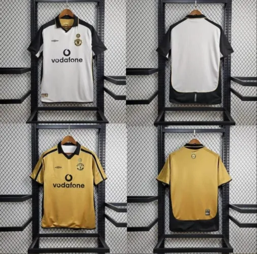 Camisa Manchester United Retrô - Away e Third