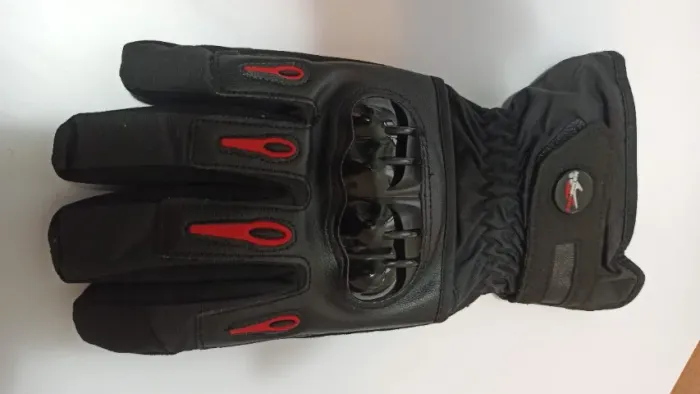 Luva Longa Motociclista Prova D´água Touch Para Celular/gps