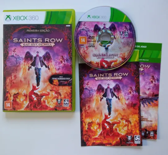 Saints Row Gat out Of hell Xbox 360 original usado