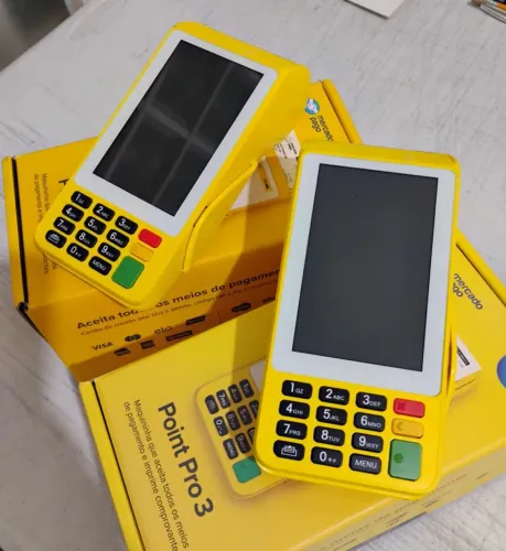Point Pro 3 - Máquina de Cartão Mercado Pago