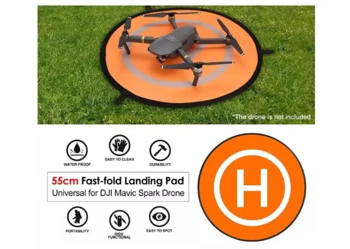 Heliponto Pista De Pouso Para Drones - 55cm Arduino Automação COD-CP872