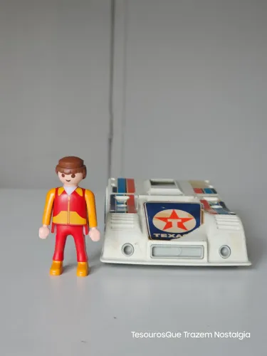 Carrinho Playmobil de Corrida Trol Acompanha 1 personagem