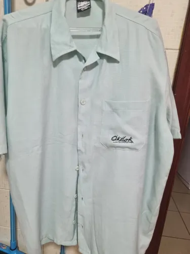 Camisa Odkdok Masculina Verde