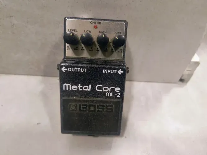 Pedal Boss Distorção Metal Core Ml2