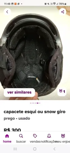 Capacete de esqui ou snowboard Giro