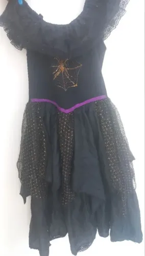 Fantasia de bruxa infantil 