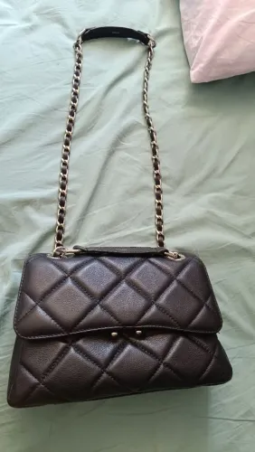 Bolsa Arezzo Mizz couro legítimo original 