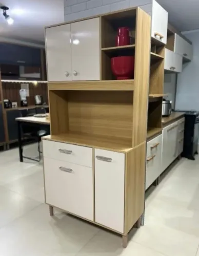 Armário 90cm erva doce novo montagem grátis 450,00 avista 