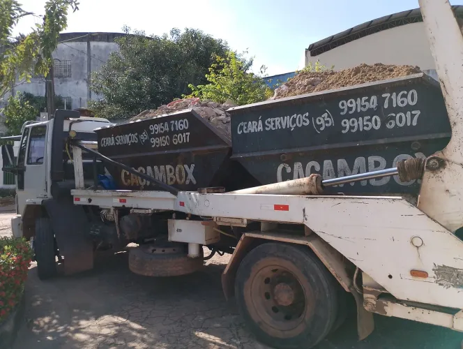 remoção de entulho