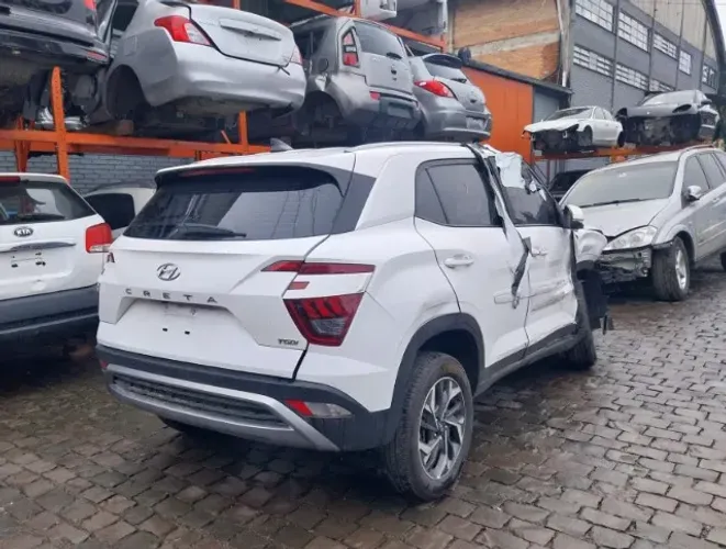 Sucata Hyundai Creta 1.0 turbo 2021 a 2024 Peças