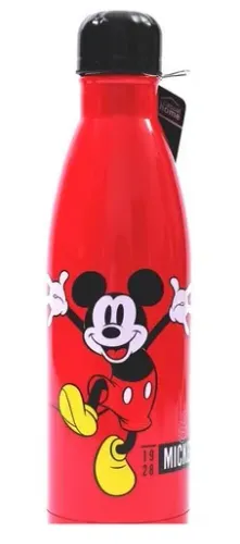 Garrafa Inox Disney Mickey vermelho 750 ml - Usado