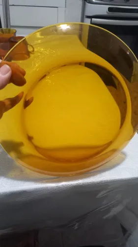 Prato Duralex âmbar  fundo  5 medio e 5 grandee