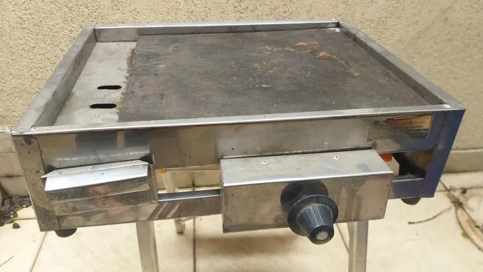 Chapa para Churrasco em Aço Inox