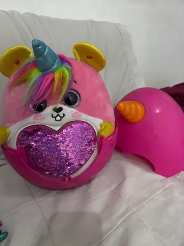 Brinquedo rainbocorns pelúcia 
