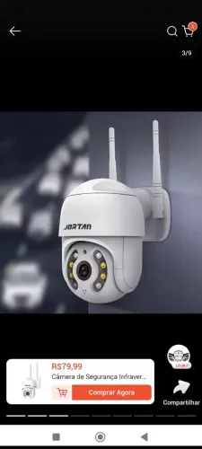 CAMERA WIFI A PROVA DE ÁGUA 