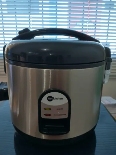 Panela Elétrica de Arroz Funkitchen 7 xícaras