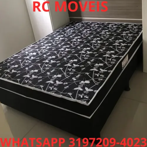 Cama Box Casal OrthoBox com Colchão de Molas Ensacadas - O Conforto Ideal para Suas Noites