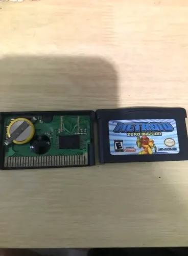 Metroid Zero Mission - Game Boy Advance - NÃO ESTÁ SALVANDO