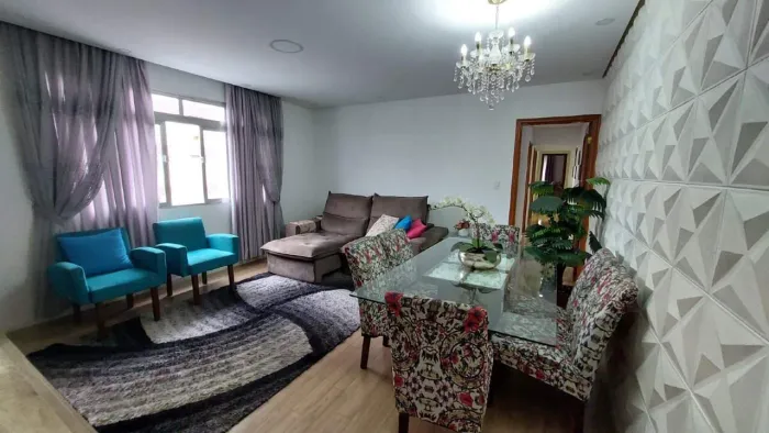 Apartamento com 3 quartos e vaga demarcada à venda no Embaré em Santos