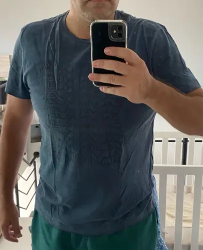 Camiseta Calvin Klein Masculina Azul