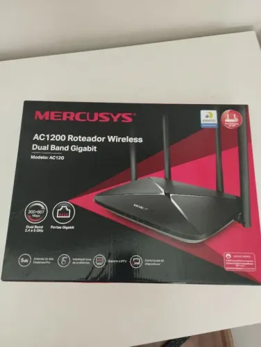 Roteador Wireless Dual Band Gigabit AC1200 Mercusys
