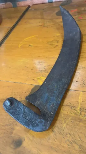 Gadanha foice antiga importada 