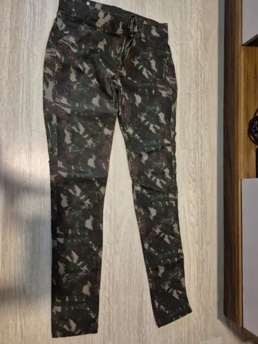 Calça Camuflada Militar Fox Boy Tática Feminina - Tamanho 38, Confortável